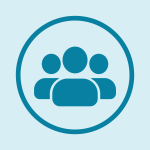 Icon with figures | Nonprofit leadership insight