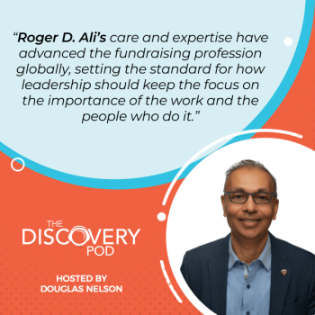 Rod Ali Fundraising Leadership In A Changing Donor Landscape With Roger D. Ali ...